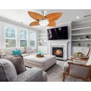 Ver imagem 2 de Ventilador de Teto Jet Aspen Venti-delta Branco Freijó 220v