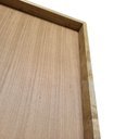 Ver imagem 7 de Kit Porta de Madeira de Pinus P. Angelim 210x82cm Batente 14cm Uniportas Abertura Esquerda Natural