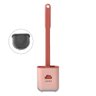 Escova Sanitaria de Silicone Vaso Privada Limpeza Banheiro - 1