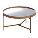 Ver imagem 1 de Mesa Aqua Centro Pequena - Espelho/Cobre imcal