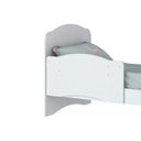 Ver mais imagens de Berço / Mini Cama Infantil Bala de Menta 3 em 1 Branco - Henn