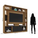 Ver imagem 3 de Estante Home para TV até 50 Polegadas Divisor de Ambientes Duo Móveis Leão
