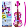 Brinquedo de Menina Princesas Disney Violino Infantil Rosa - 4
