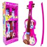 Brinquedo de Menina Princesas Disney Violino Infantil Rosa - 1
