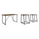 Ver imagem 6 de Conjunto de Mesa e 4 Banquetas Estilo Industrial Placa e Ponto