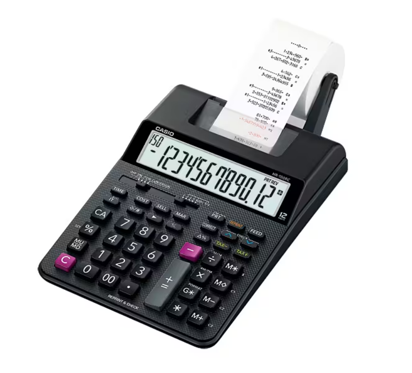 Rolete Tinta / da Calculadora Casio Hr-100rc Hr-150rc Tm ( 02 Unidades ) - 3