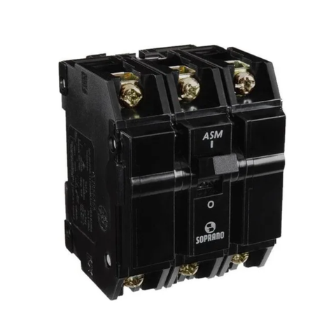 Disjuntor Nema Trifásico 90a 3ka 42315 Soprano