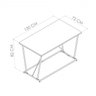 Mesa de Jantar 4 Lugares 130cm Placa e Ponto - 6