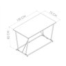 Mesa de Jantar 4 Lugares 130cm Placa e Ponto - 3