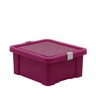 Caixa Organizadora Tramontina Kids 17L em Polipropileno Rosa - 1
