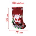 Ver imagem 5 de Kit 4 Botas Meias Enfeite Natal Temática Natalina