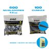 Kit 500 Nivelador + 100 Cunha de Pisos e Porcelanatos - 4