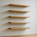 Ver imagem 1 de 5 Prateleiras Mdf 30x60cm para Sala sem Suporte 18mm