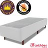 Cama Box Viúva com Colchão Ortopédico Dupla Face Firme 128x188cm Bf Colchões - 6