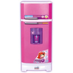 Geladeira Mágica Super Meg Rosa com Som e Luz - Magic Toys - 5