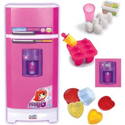 Geladeira Mágica Super Meg Rosa com Som e Luz - Magic Toys - 4