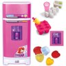 Geladeira Mágica Super Meg Rosa com Som e Luz - Magic Toys - 4
