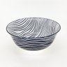 Bowl em Cerâmica Desenho Listras Preta M - 1