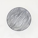 Ver imagem 3 de Bowl em Cerâmica Desenho Listras Preta M