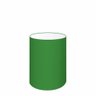 Cúpula Abajur e Luminária em Tecido Cilíndrica Vivare Cp-8002 Ø13x30cm - Bocal Europeu - Verde Folha - 1