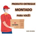Ver mais imagens de Gabinete para Banheiro com Cuba e Espelho Turin 60 C/ Vidro - Branco / Preto