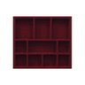 PORTA JOIAS AVELUDADO BORDO PJ-02 410X365MM - 1