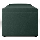 Ver imagem 4 de Calçadeira Recamier Baú para Cama de Casal King Dália 195x50 Cm W01 Linho Verde Musgo - Lyam