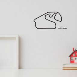 Quadro 3D Pista Interlagos / Decoração, F1, Fórmula 1 - Toque 3D - 1