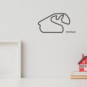 Quadro 3D Pista Interlagos / Decoração, F1, Fórmula 1 - Toque 3D