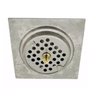 Ralo Click Inteligente Banheiro 10cmx10cm Quadrado Central - 3
