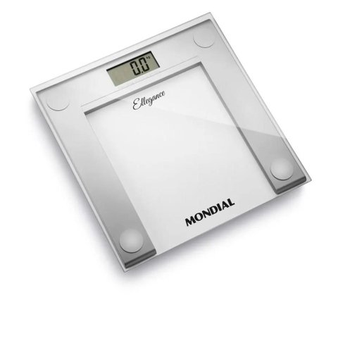 Balança Digital Mondial Ellegance 150kg com Display Lcd Prata - Bl-03