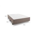 Ver imagem 3 de Base Box Casal Rígido Idea Colchões Bege Herval
