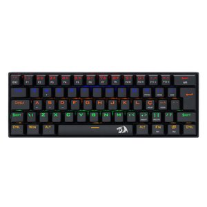 Teclado Mecânico Gamer Redragon Lakshmi - Abnt2 - Iluminação Rainbow - Switch Azul - K606r-blue