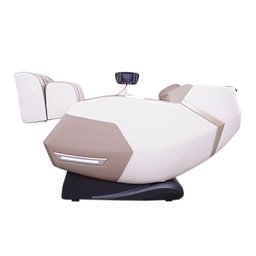 Poltrona de Massagem Elétrica 3d Marvin Reclinação Gravidade Zero Tela Lcd Pu Preto G94 - Gran Belo - 5