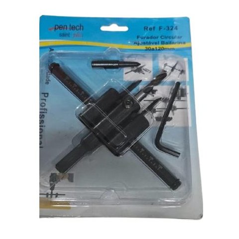 Broca Bailarina com Ajust.30mm -120mm P/ Madeira, Gesso e Telhas