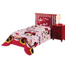 Ver imagem 1 de Jogo de Cama Infantil Lepper Minnie Solteiro 2 Peças Microfibra Rosa