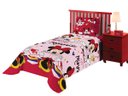 Ver imagem 1 de Jogo de Cama Infantil Lepper Minnie Solteiro 2 Peças Microfibra Rosa