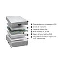 Ver imagem 4 de Colchão Queen Molas Ensacadas Riviera 138x188x25 - Sankonfort