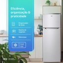 Ver imagem 7 de Geladeira Refrigerador Hq Frost Free 360 Litros Branco Hq-360rff