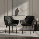 Ver imagem 1 de Conjunto 2 Cadeiras Poltronas Estofadas Marrakech Fratini