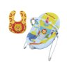 Cadeira De Descanso Bolinhas Arco Weeler Azul + Babador Impermeável Leão Fisher Price Amarelo - 1