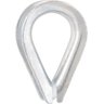 Anilha P/ Cabo Aço 5/16" Leve Galv C/ 2 Pç Cart Vonder - 1