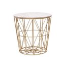 Ver imagem 2 de Mesa Malva Dourada Rivatti Móveis