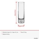 Ver imagem 7 de Vaso Decorativo de Vidro Transparente 19x6x6cm Enfeite Sala Mesa Estante Flores