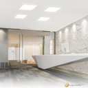 Ver imagem 4 de Plafon Painel Led Embutir 18w Recuado Quadrado 4000k Opus