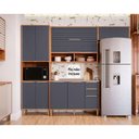 Ver imagem 1 de Cozinha Modulada Mgm 4 Peças Esplêndida C4p182 Cinamomo/titanium