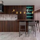 Ver mais imagens de Luminária Pendente Sala de Estar LED Integrado Spotline