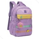 Ver imagem 2 de Kit Mochila Infantil Juvenil Escolar de Costas com Estojo:roxo