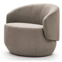 Ver imagem 1 de Poltrona Ananda Giratoria Cinza 75cm - 61783