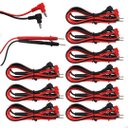 Ver imagem 1 de Kit 10 Ponta de Prova P/multimetro 90 Graus